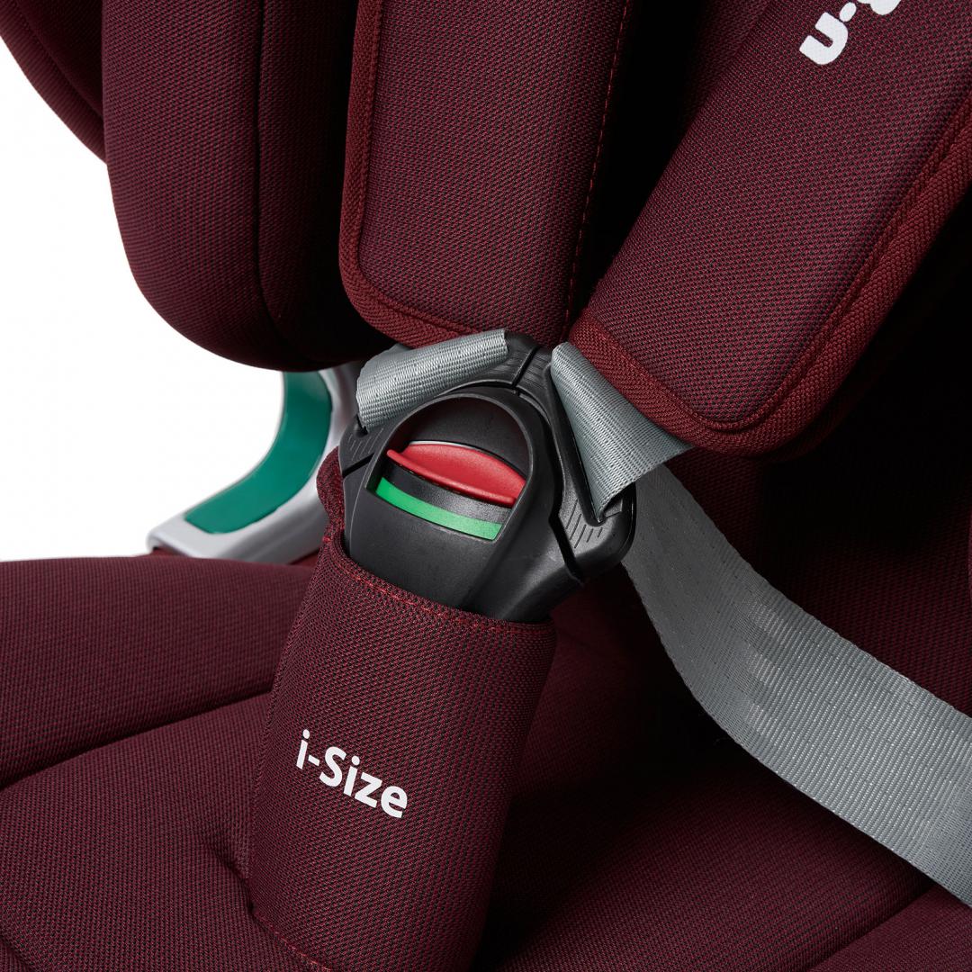 Scaun auto U-Grow,isofix,76-150 cm,rosu