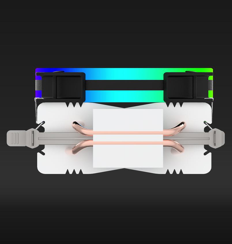 CPU Cooler Aqirys Puck RGB (Cooler Procesor Aqirys Puck)
