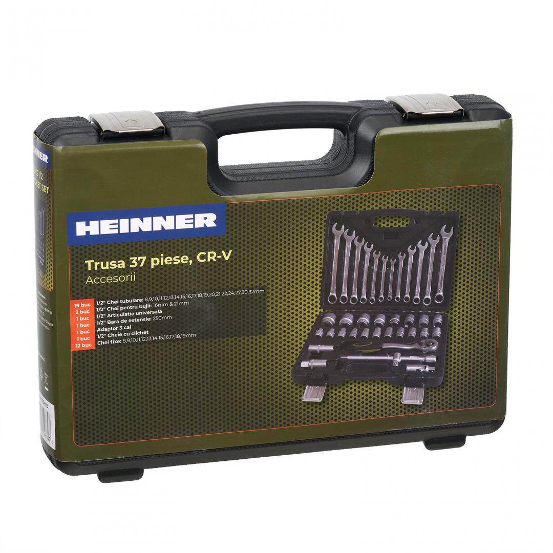 Heinner HR TRUSA 37 PIESE 1/2" CR-V