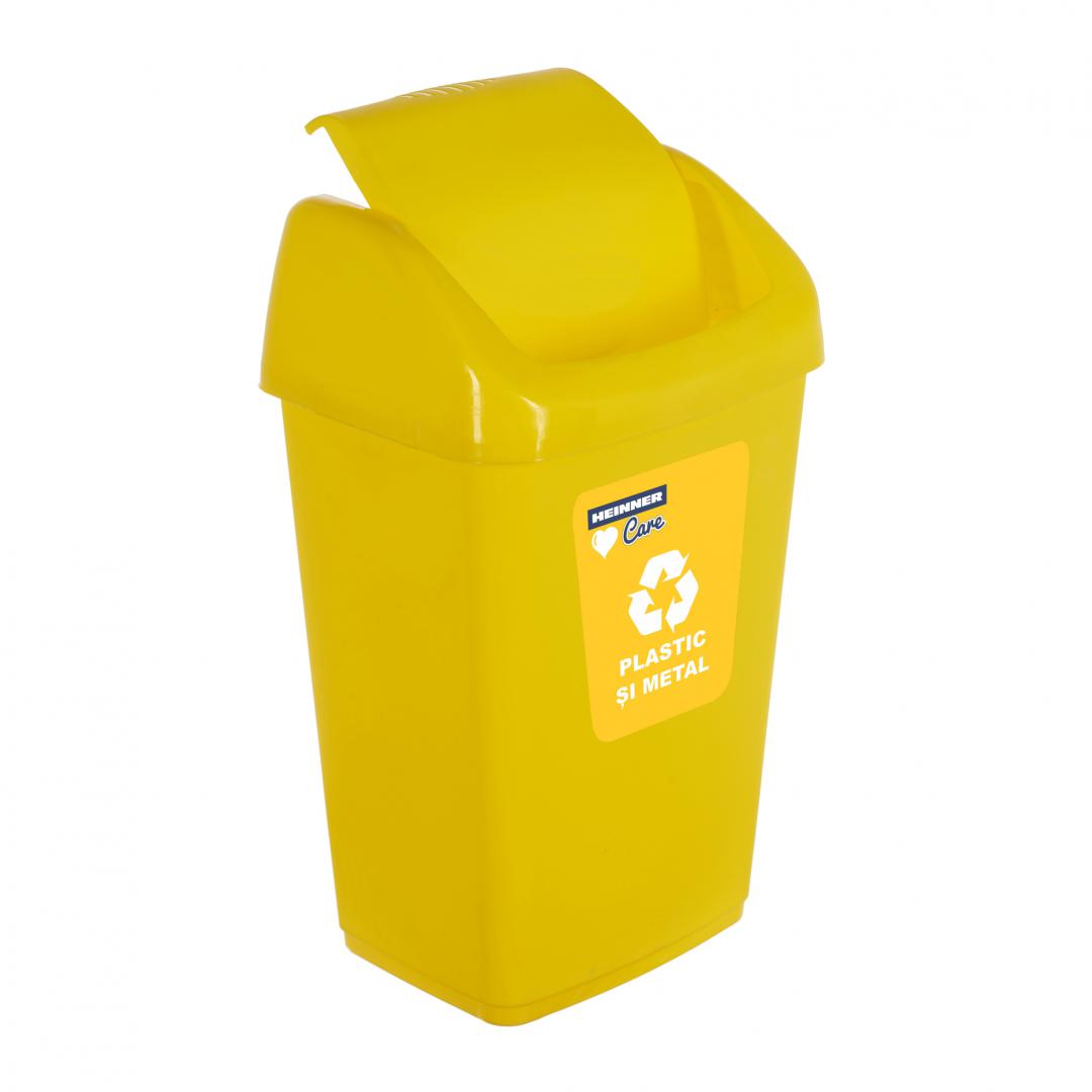 Heinner COS GUNOI PT RECICLARE ECO 35 L, GALBEN