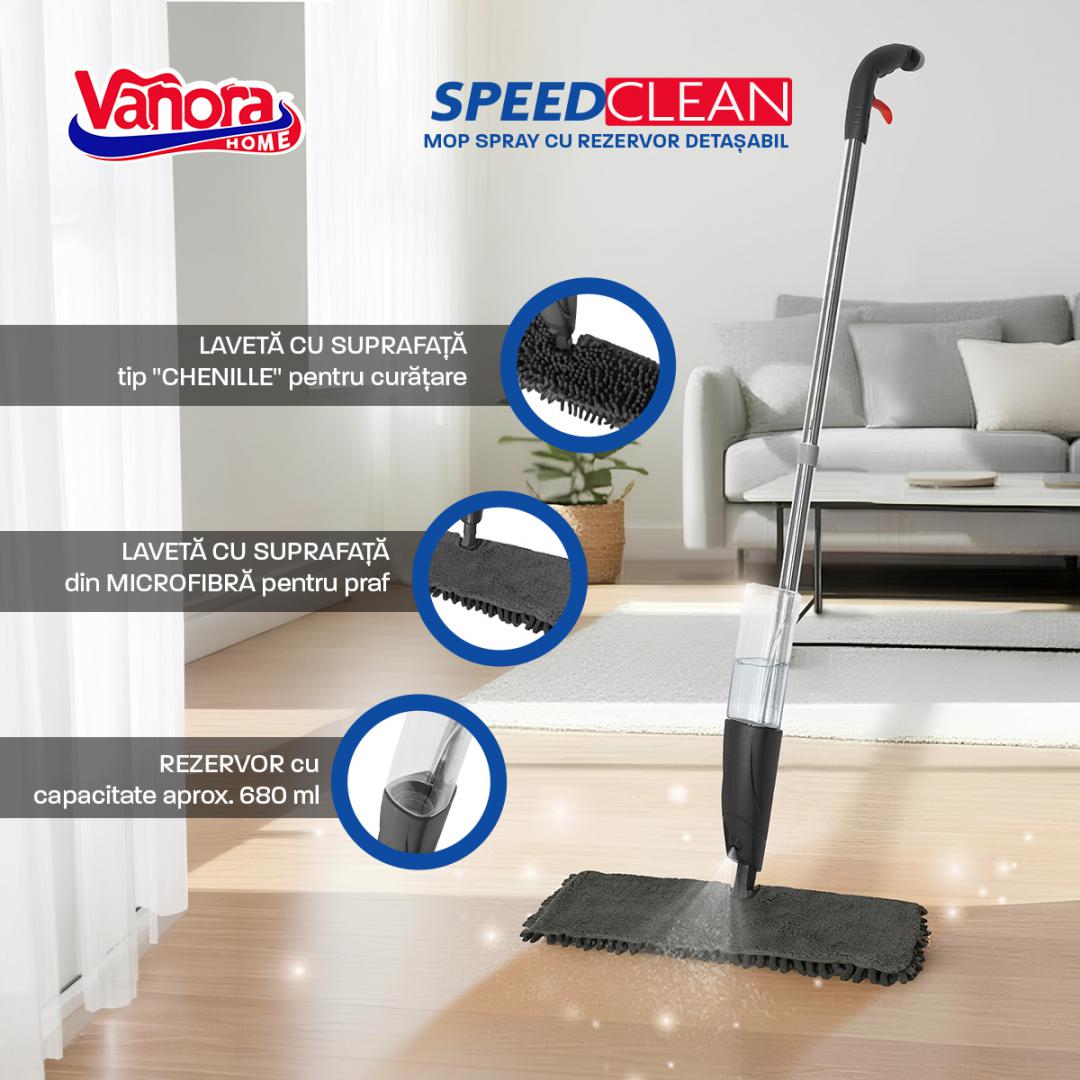 Vanora MOP SPRAY REZERVOR DETASABIL,SPEED CLEAN