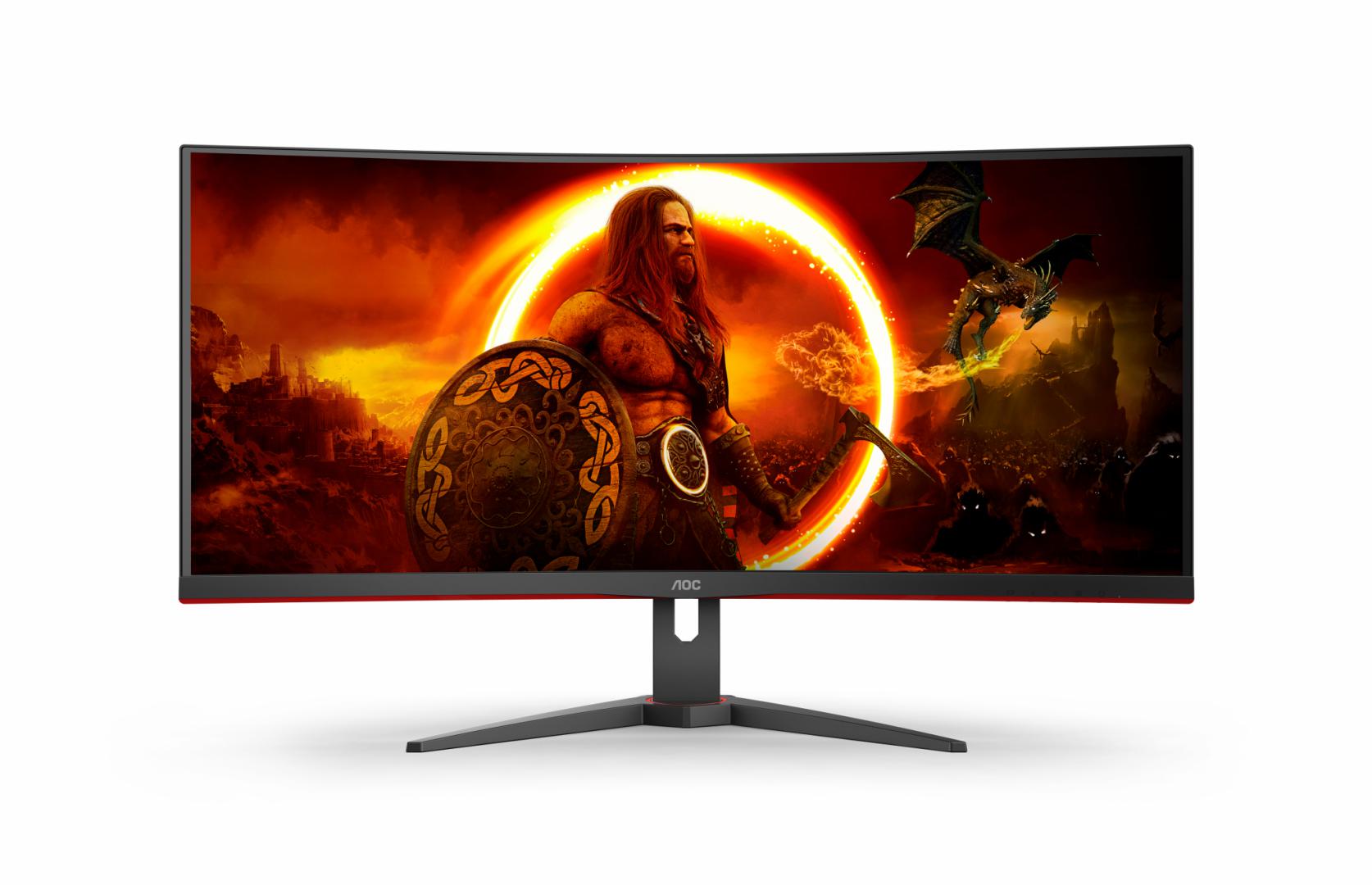 Monitor Aoc 34" CU34G2XE/BK (Monitor Gaming Aoc CU34G2XE/BK)