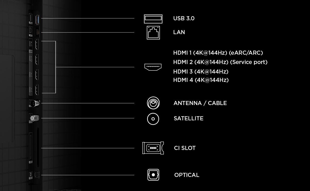 Televizor MiniLed 98C8L, 248 cm, Smart Google TV, 4K, Sunet Bang & Olufsen