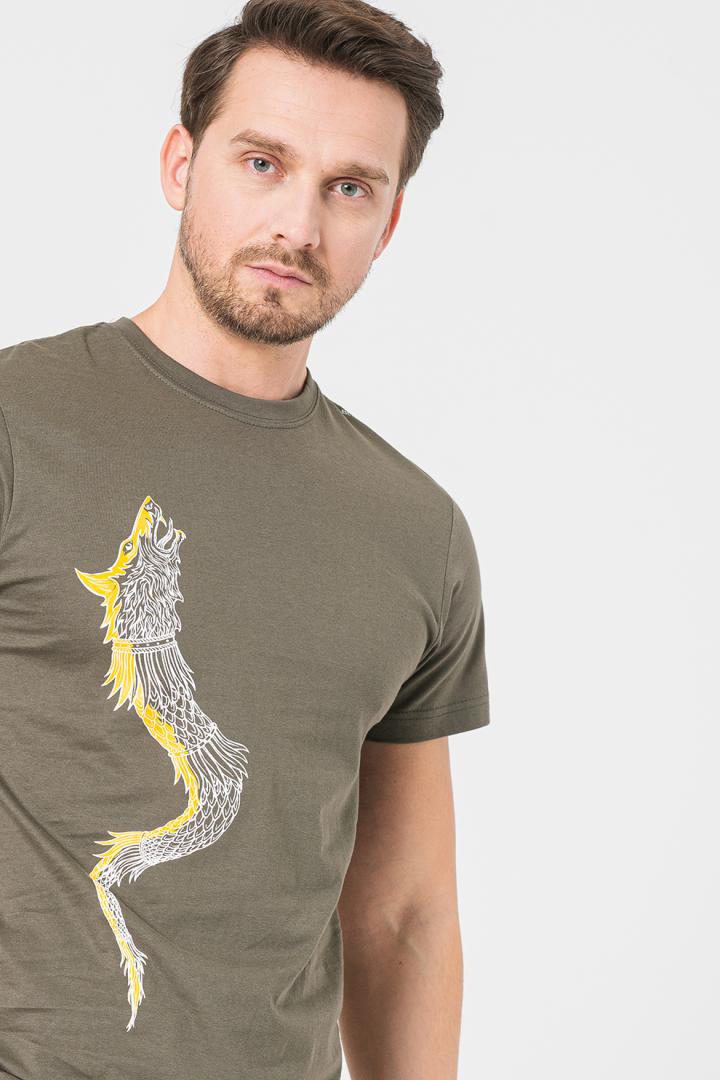 Pegas TRICOU CASUAL DRACON BARBATI GRAY-M