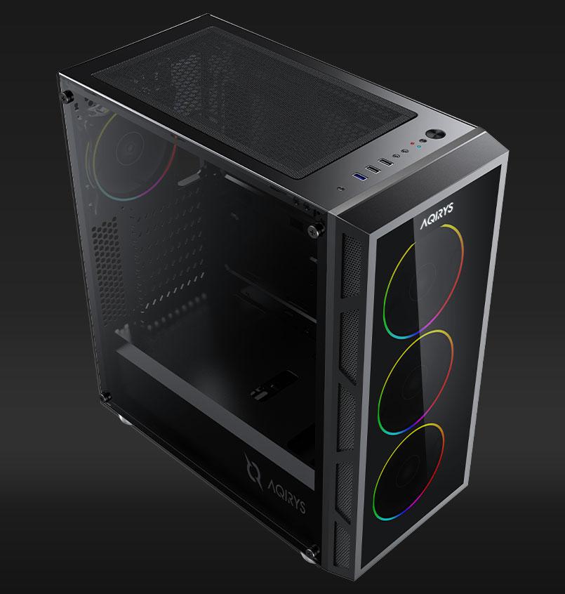 Carcasa Aqirys Antares Midi Tower Black (Carcasa Aqirys Antares)