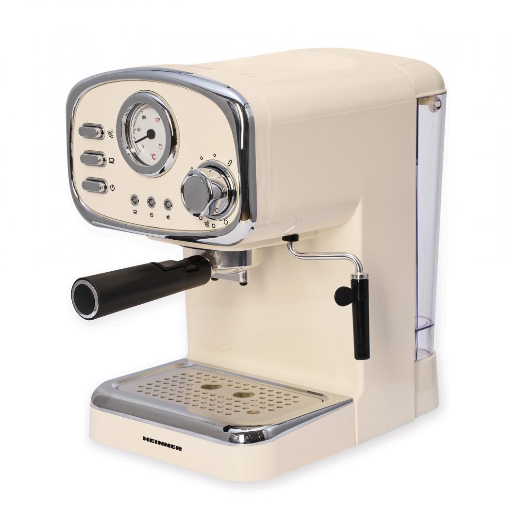 Espressor Heinner Retro Cream HEM-1100CR (espressor Heinner HEM-1100CR)