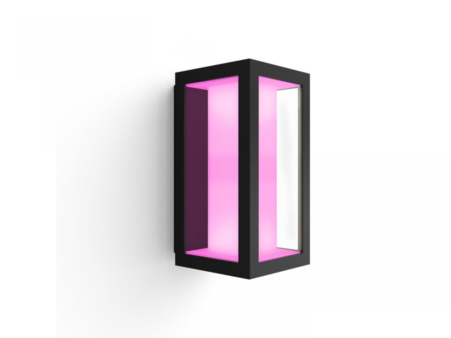 Impress Hue Waca EU Wall Lantern Black 2 (Aplica LED RGB pentru exterior Philips Hue Impress)