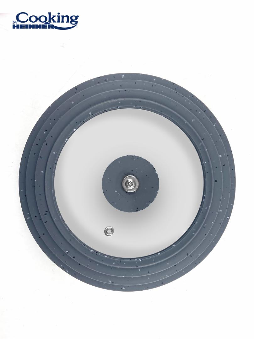 Capac Margine AJUST.3 DIM.16/18/20 Cm,gr (capac Sticla cu Margine din Silicon Ajustabila pe 3 Dimensiuni 16/18/20 CM)