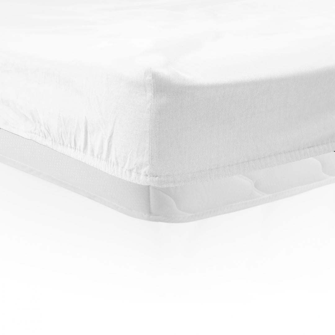 Heinner CEARCEAF PAT CU ELASTIC 160X200 CM ALB