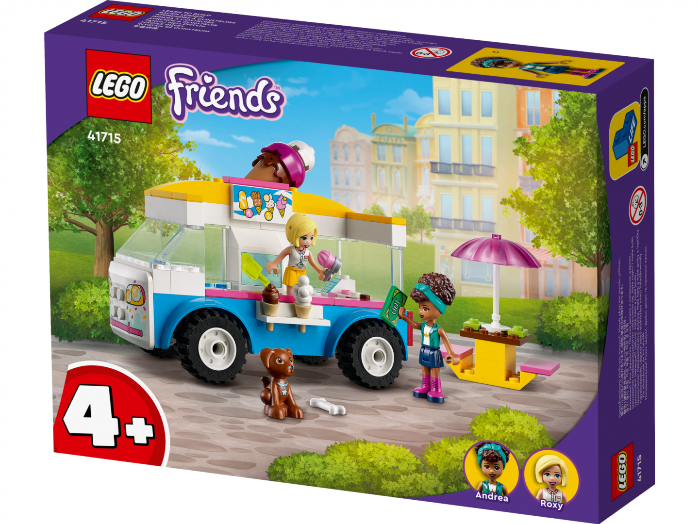 Furgonetă cu Inghetata, Lego 41715 (41715 Ice-Cream Truck V29)
