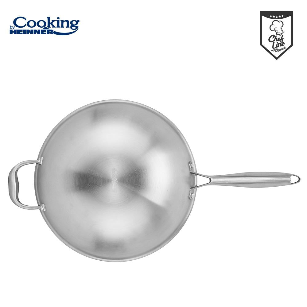 Heinner TIGAIE WOK INOX+CAPAC 30x8.5CM,TITANIUM3
