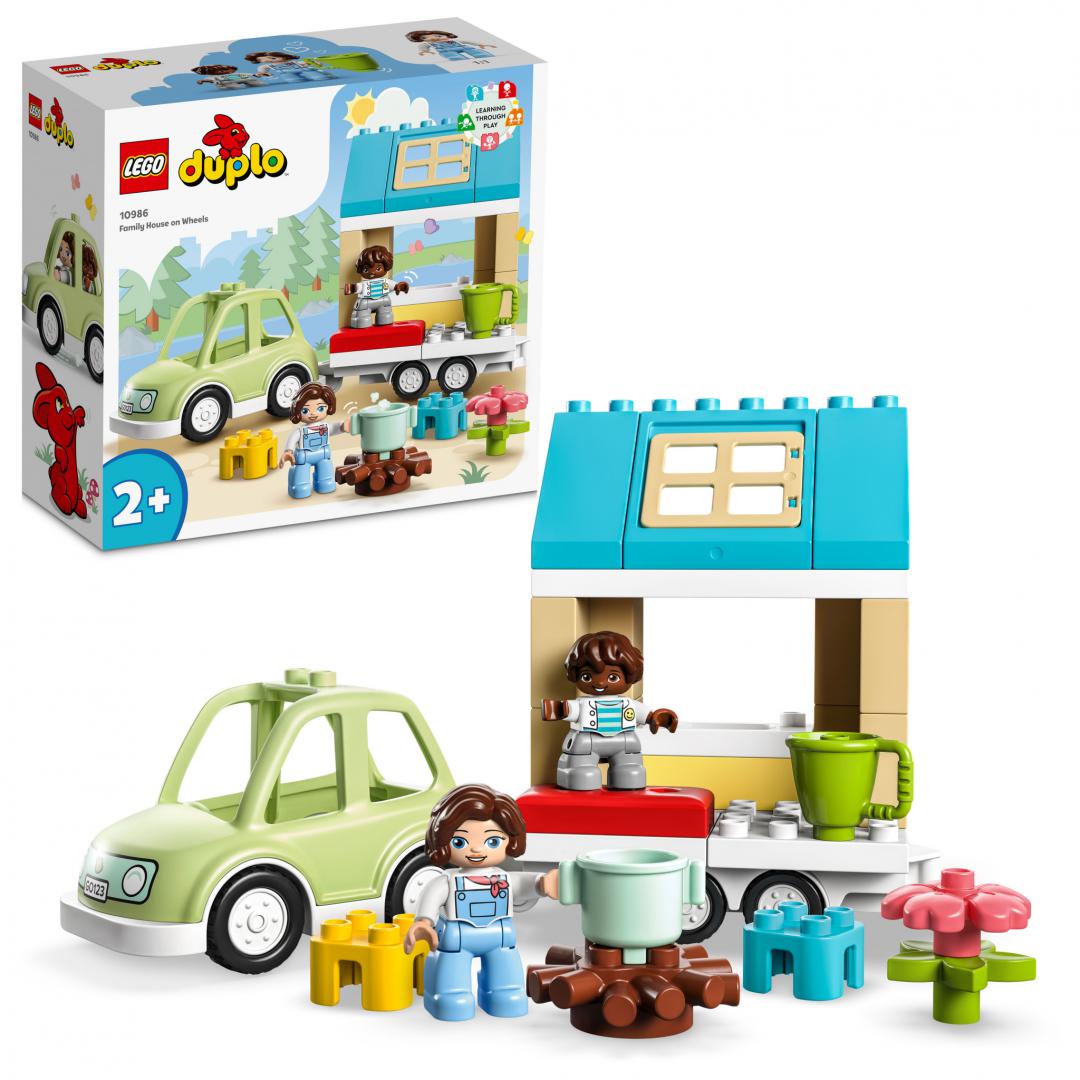 Casa de Familie pe Roti, Lego 10986 (10986 Casa de familie pe roti)
