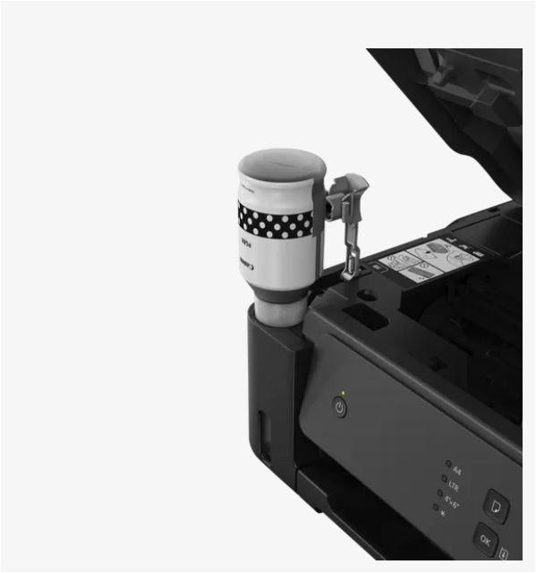 Imprimanta inkjet color CISS Canon PIXMA G1430, dimensiune A4 (Printare), viteza 11ipm alb-negru, 6ipm color, rezolutie printare 4800x1200 dpi, imprimare fara margini, alimentare hartie 100 coli,interfata: USB Hi-Speed, consumabile:GI-41 4528C001AA, 4543C