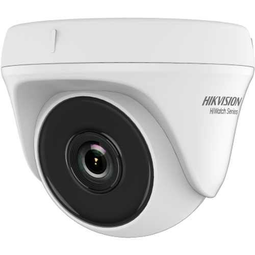 Camera Turret 5MP 2.8MM IR20M (Camera de supraveghere Hikvision Turret HWT-T150-P-28 quality imaging with 5 MP)