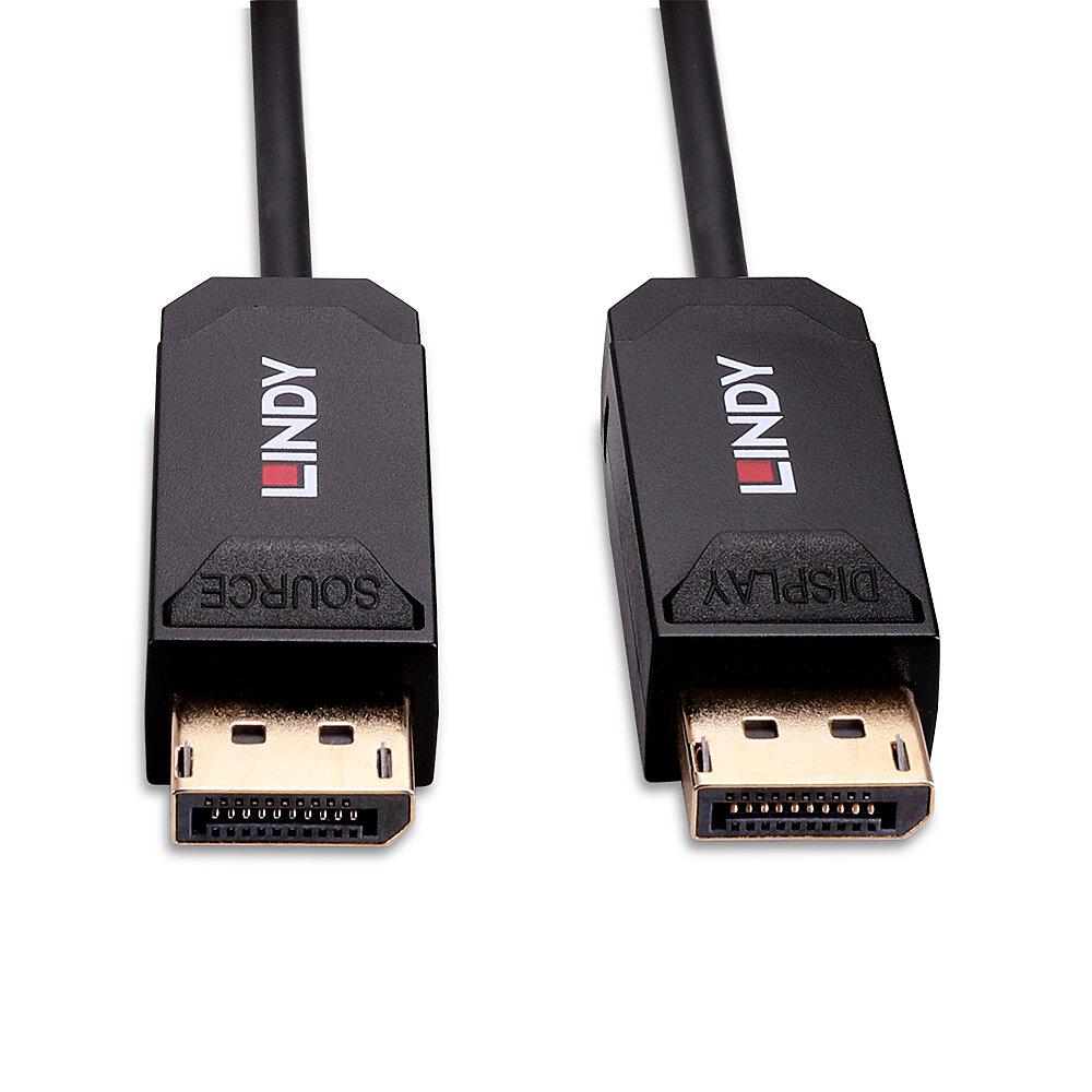 Cablu Lindy 50m DisplayPor, fibra optica (Cablu Lindy Hybrid DisplayPort)
