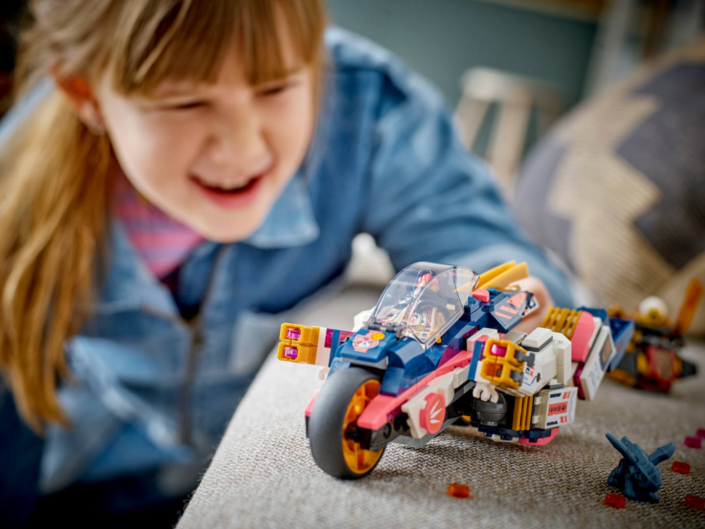 MOTOCICLETA-ROBOT A SOREI, 71792 LEGO