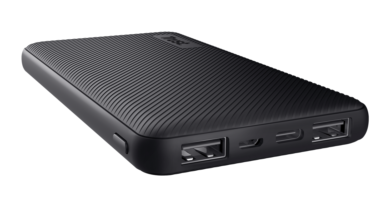 Baterie externa Trust Primo Ultra Thin Eco 10.000, negru