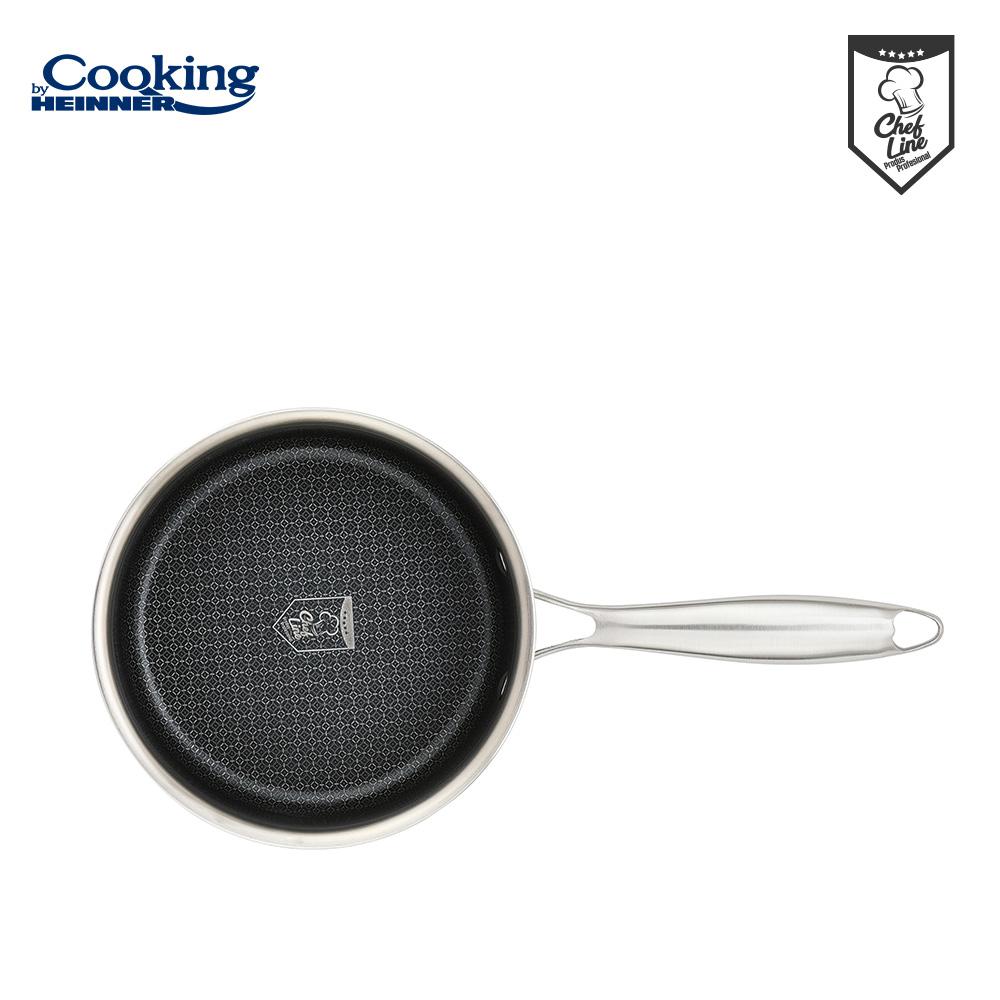 Heinner CASEROLA INOX+CAP 16x8.5CM1.6L TITANIUM3