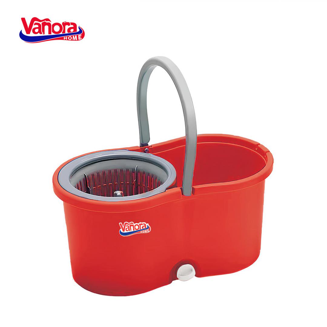 Vanora SET CURATENIE CLEAN360,MOP ROTATIV, ROSU