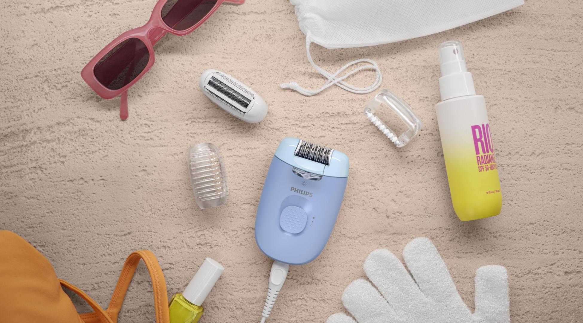 Epilator cu fir Philips BRE247/00 (Epilator cu fir Philips Seria 4000 BRE247/00)