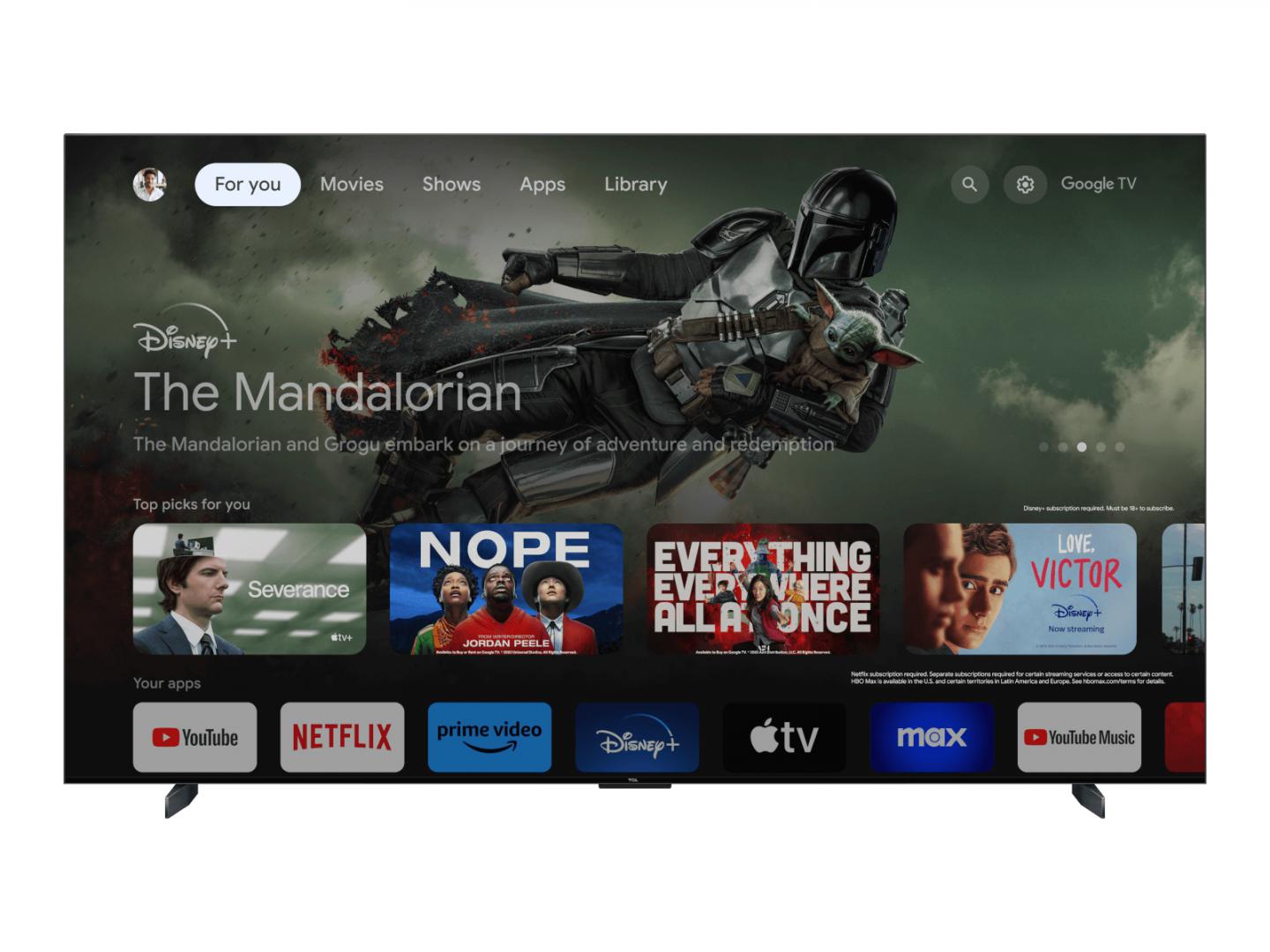 Televizor Smart Mini LED TCL 98C805, 249 CM (98``), 4K, 240Hz, Wi-Fi, Negru