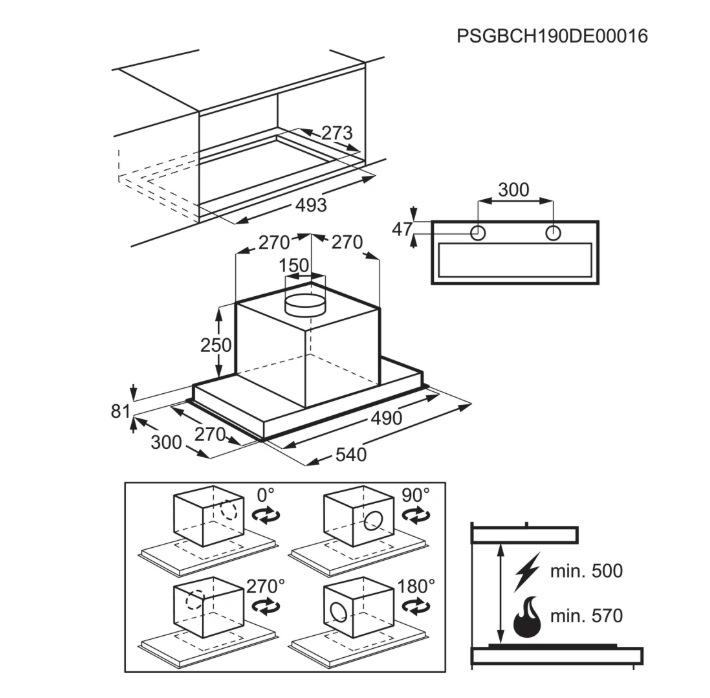 Hota Incorporabila Electrolux LFG716R (hota Incorporabila Electrolux LFG716R)