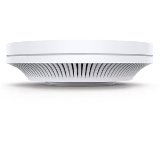 "AX5400 Ceiling Mount Dual-Band Wi-Fi 6 Access Point PORT: 1×2.5 Gigabit RJ45 Port SPEED:574Mbps at  2.4 GHz + 4804 Mbps at 5 GHz FEATURE: 802.3at POE and 12V DC, 6×Internal Antennas, MU-MIMO, 160MHz Supported, Seamless Roaming, Band Steering, Beamforming