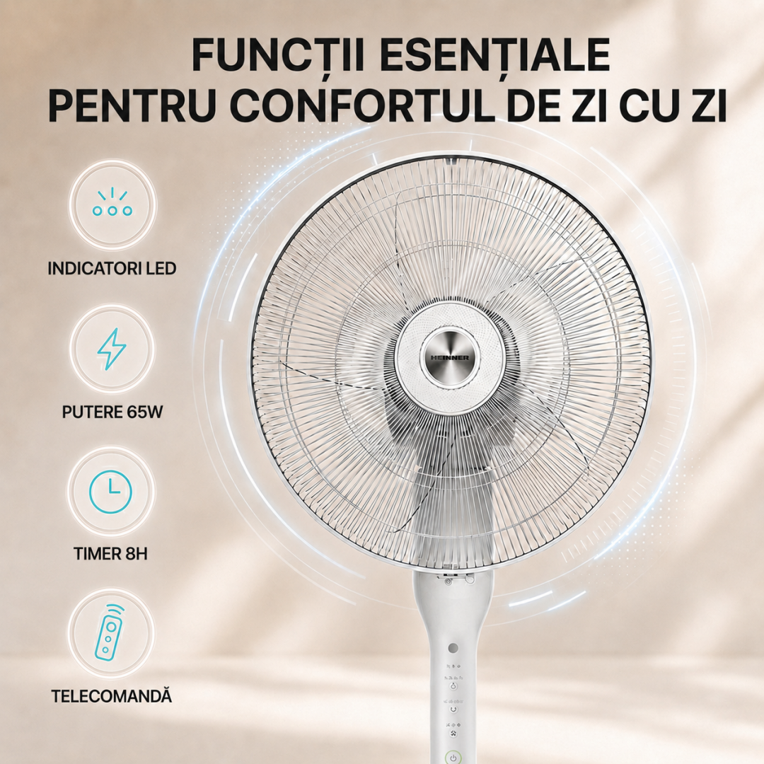 VENTILATOR CU PICIOR HEINNER HSF-L360WH