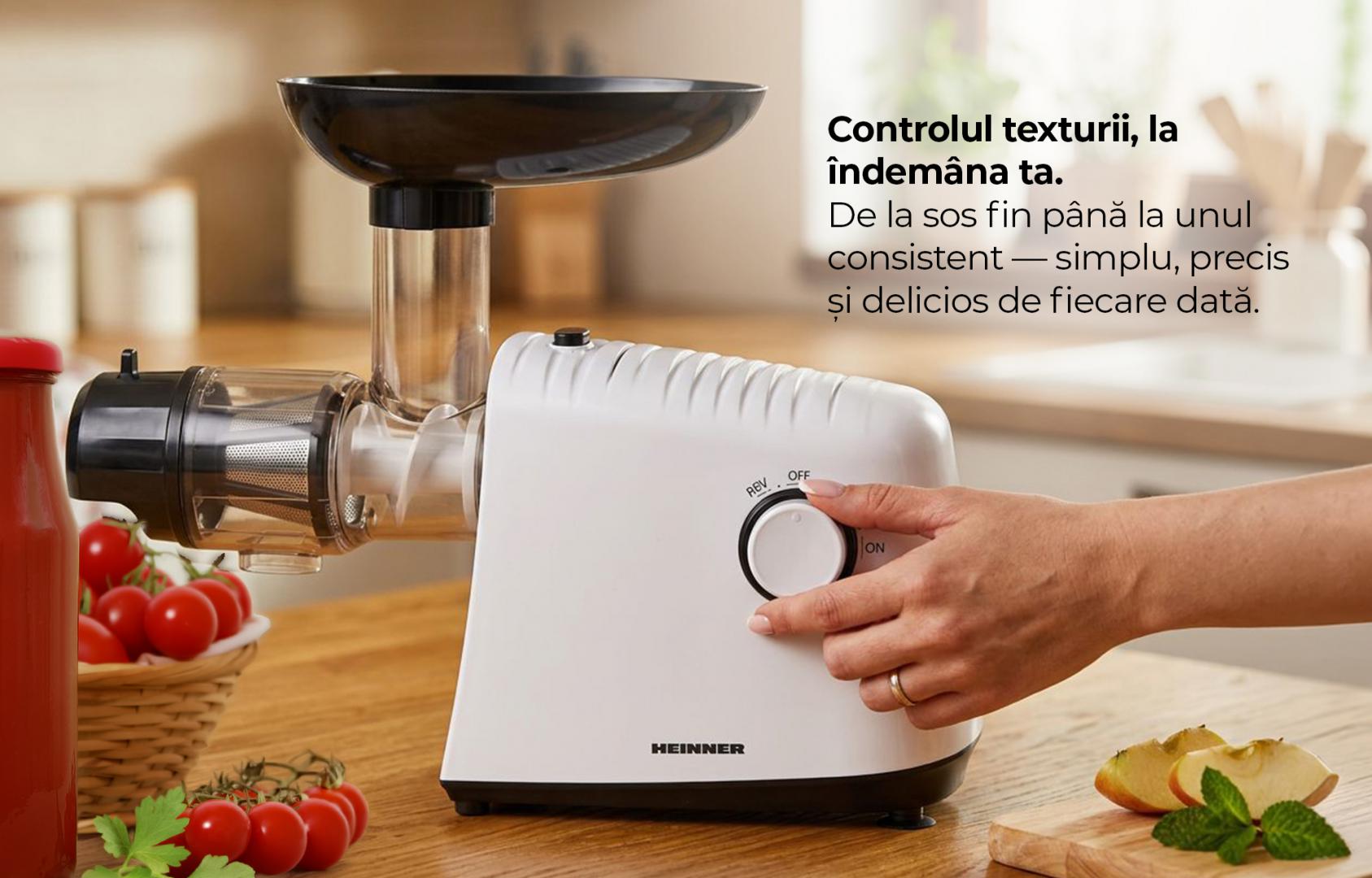 MASINA DE PASAT ROSII HEINNER HTG-LK13WH