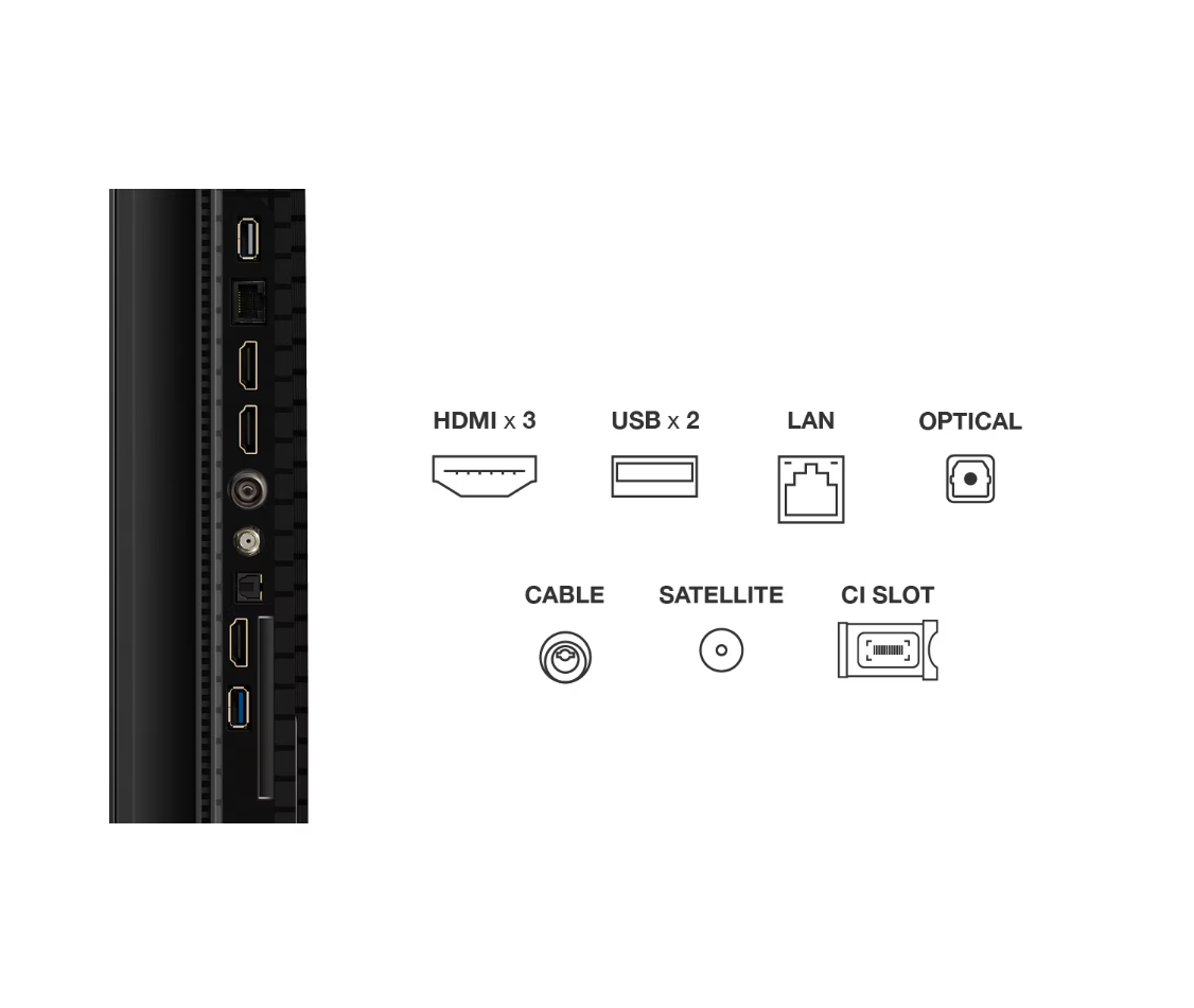QLED TV 4K 65''(165cm) TCL 65P7K