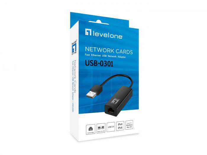 LevelOne Adapter USB-0301 (LevelOne USB-0301 Fast Ethernet USB Network Adapter)