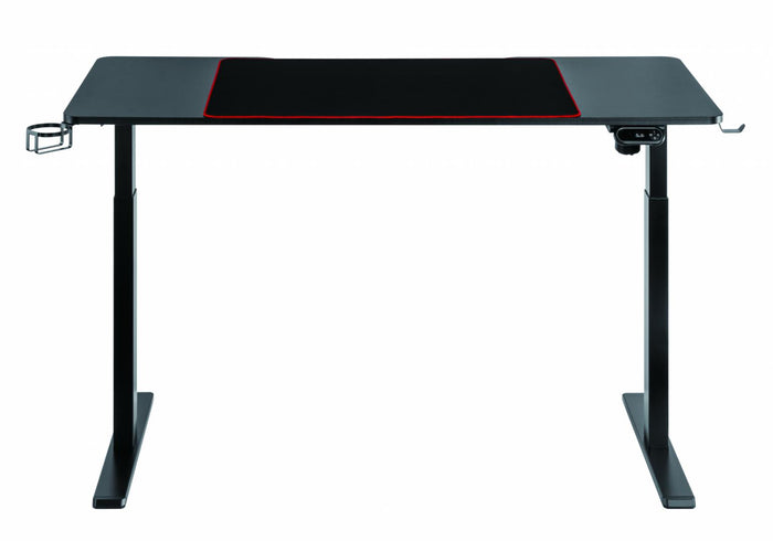Birou gaming electric Serioux Elysium LED RGB 1400x600x730mm, reglare electrica pe inaltime inaltime ajustabila: 750 - 1210 m