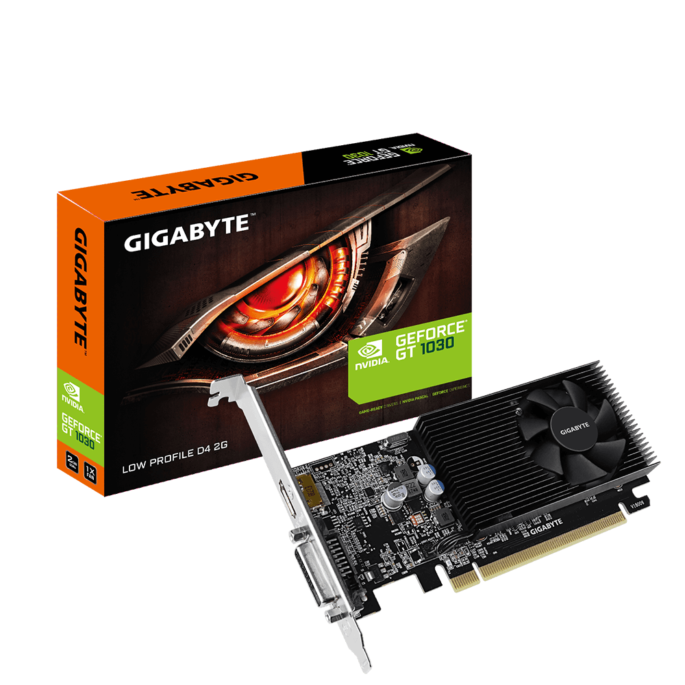 Gigabyte VGA GB GEFORCE GT 1030 LOW PROFILE D4 2G