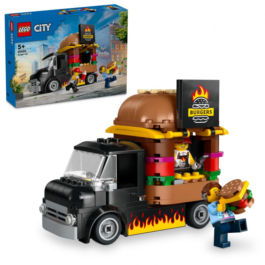 TONETA CU BURGERI, LEGO 60404