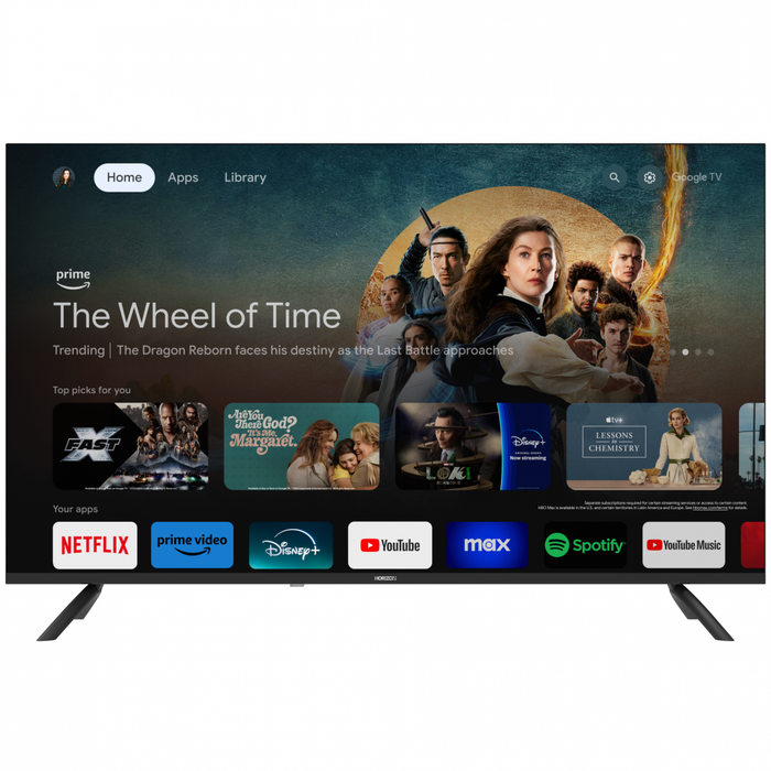 LED TV HORIZON 4K-GTV 65HL7590U/D, 65" D-LED, 4K Ultra HD (2160p), Dolby Vision HDR / HDR10 / HLG + MicroDimming, Digital TV-