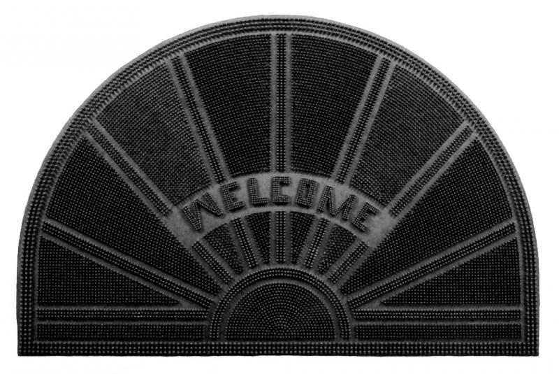 Covoras Intrare Cauciuc 40X60CM,SEMICERC (covoras Intrare Antiderapant Cauciuc 40X60CM)