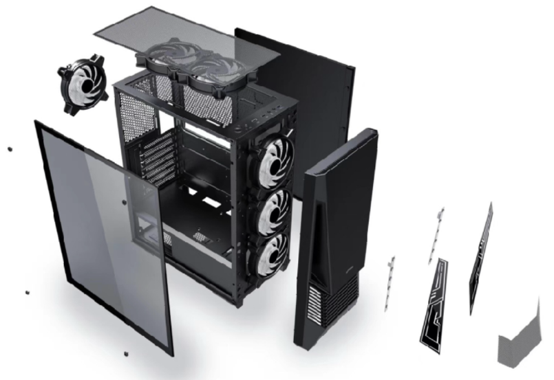 CARCASA GAMING SERIOUX ROGUE