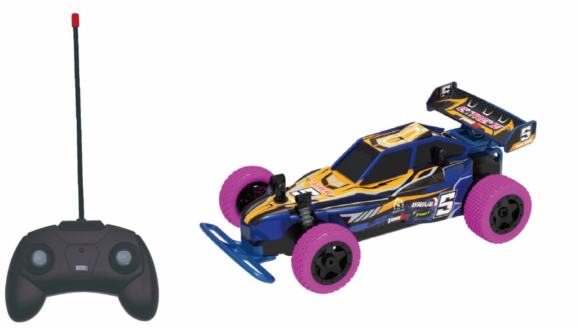 Masinuta Tele.nitro 1/24,19CM,DIV.CUL. (masinuta cu Telecomanda Nitro Racer)