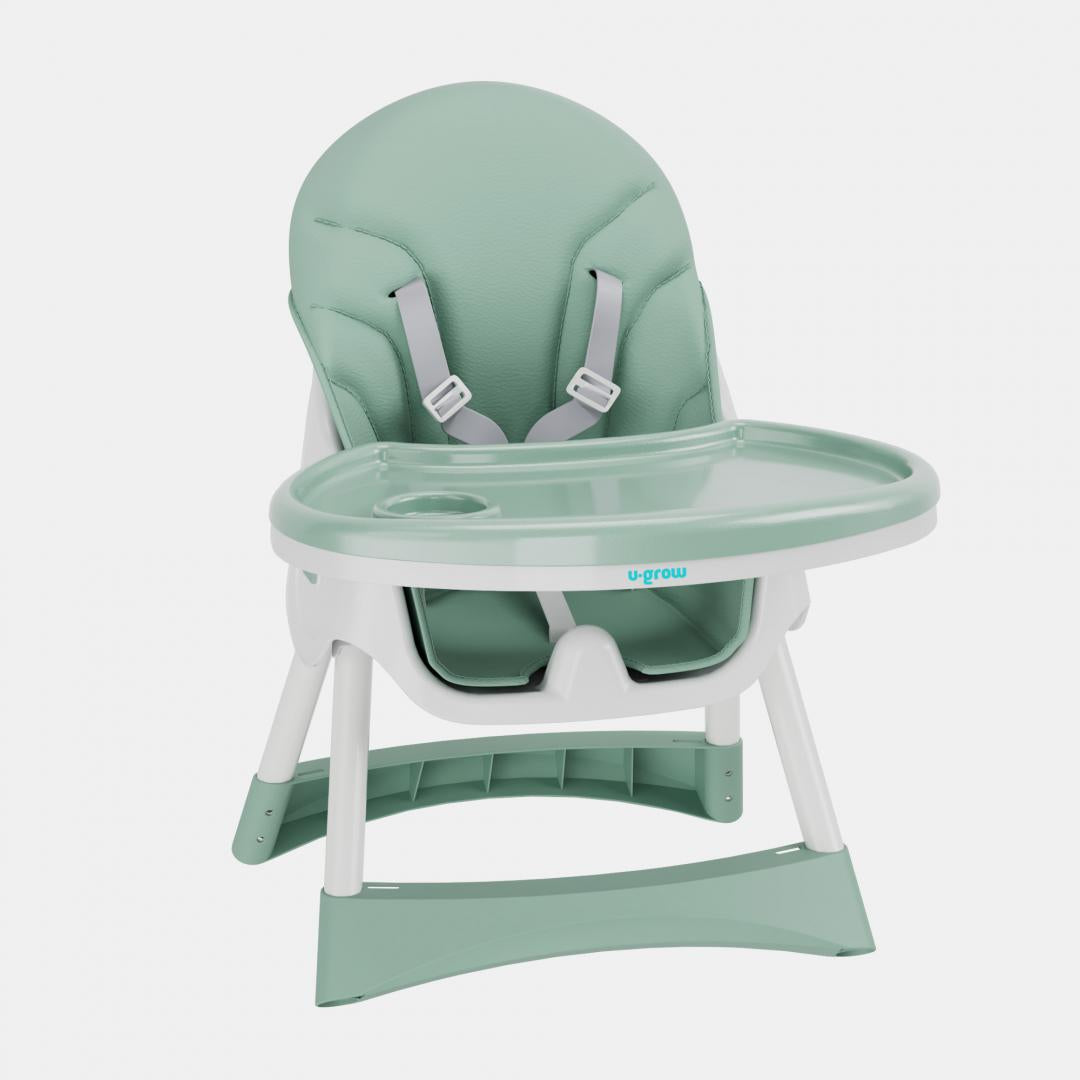 Scaun de masa2 in 1,pliabil,verde,U-Grow