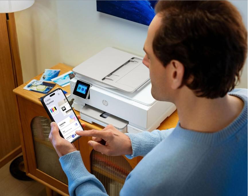 Multifunctional inkjet color HP Envy Photo 7930 All-in-One Printer, A4, Inkjet, Functii:Imprimare, scanare, copiere, Viteza imprimare; 22ppm mono, 20ppm color,Duplex, Volum lunar recomandat: 300-400 pagini, max. 1000 pagini,Rezolutie: pana la 4800 x 1200 