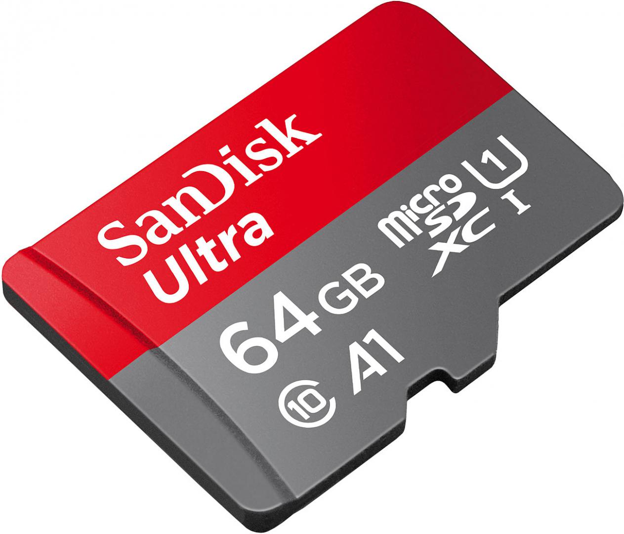 SanDisk MICROSDXC 64GB CL10 SDSQUAB-064G-GN6MA
