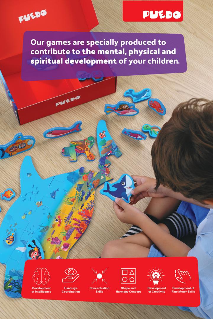Puedo Toys PUZZLE LUMEA MARINA