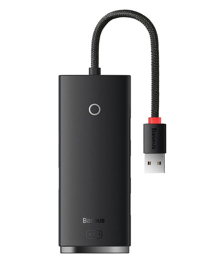 Hub extern Baseus Lite 0.25m, negru (Hub USB Baseus Lite USB-A)