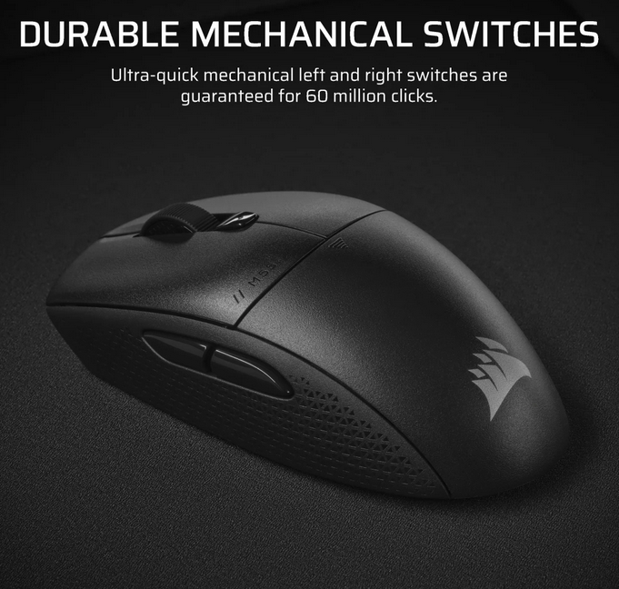 Mouse Gaming Wireless Corsair M55
