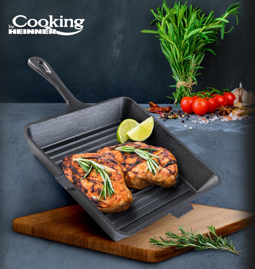 Tigaie Grill Fonta Pura Cut Col 25X4.7CM (tigaie Grill  Fonta Pura)