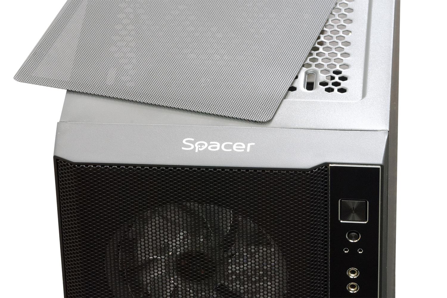 RESIGILAT | Carcasa Spacer Rainbow, ATX, MidTower, Gaming, fara sursa, sticla securizata, 4 x fan, USB 2.0 x 2, USB 3.0 x 1, mesh, fan controller (inclusiv RGB), telecomanda, „SPCS-GC-RAINBOW” - imagine 8 - RESIGILAT