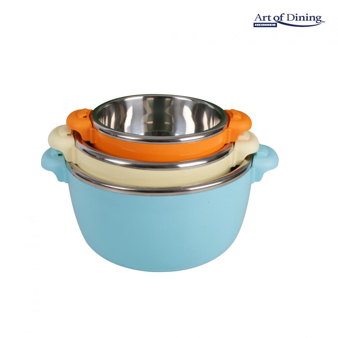 Set 3 Caserole Termice 2+4+6L,BELLY Blue (set 3 Caserole Termice 2+4+6L)