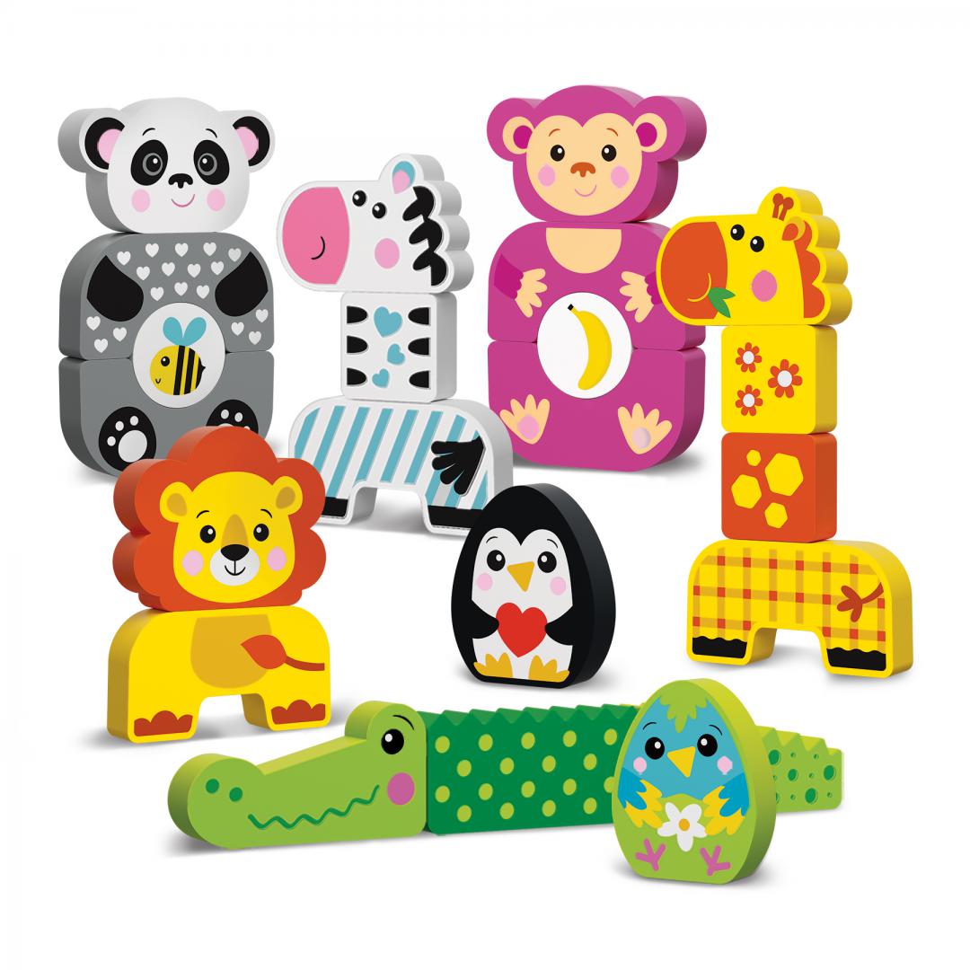Kids Hits GRADINA ZOOLOGICA PRIETENOASA DIN LEMN