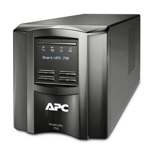 RESIGILAT | UPS APC Smart-UPS SMT line-interactive / sinusoidala 750VA / 500W 6conectori C13, baterie RBC48, optional extindere garantie cu 1/3 ani (WBEXTWAR1 YR-SP-02/WBEXTWAR3YR-SP-02)cu smart conect,3 ani garantie echipament si 2 ani garantie baterie APC