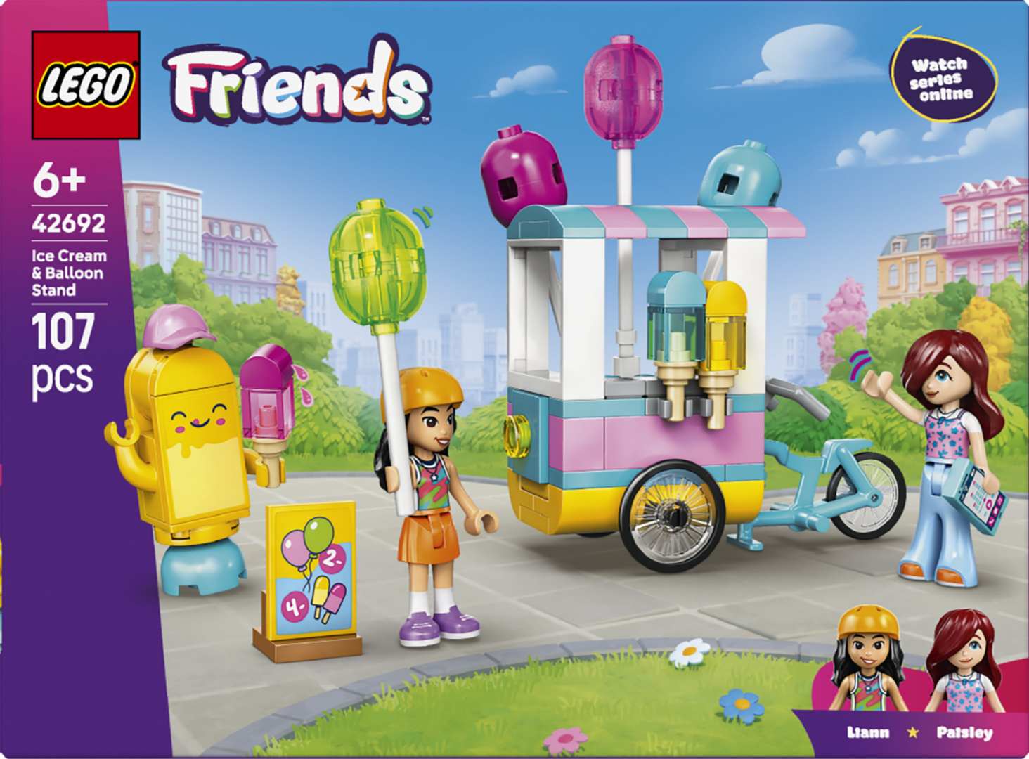 Stand cu Inghetata si Baloane LEGO42692